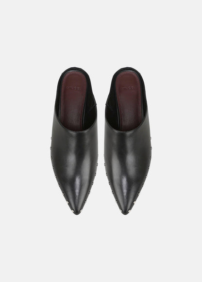 August Studded Leather Mule - US 1300