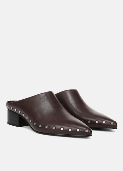 August Studded Leather Mule - US 0914