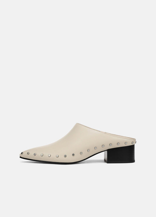 August Studded Leather Mule - US 0942