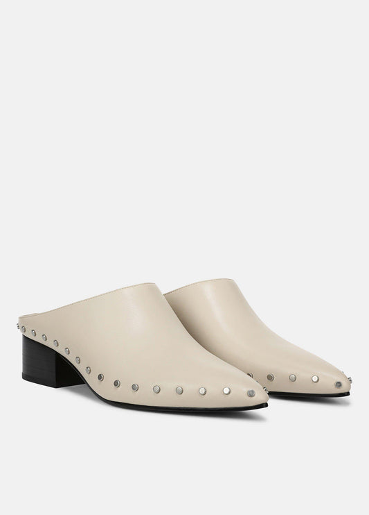 August Studded Leather Mule - US 0942