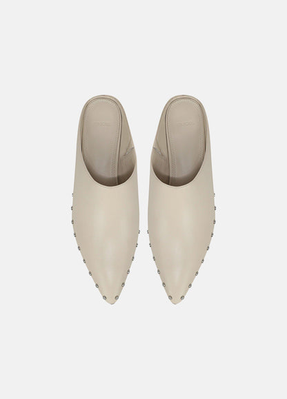 August Studded Leather Mule - US 0942