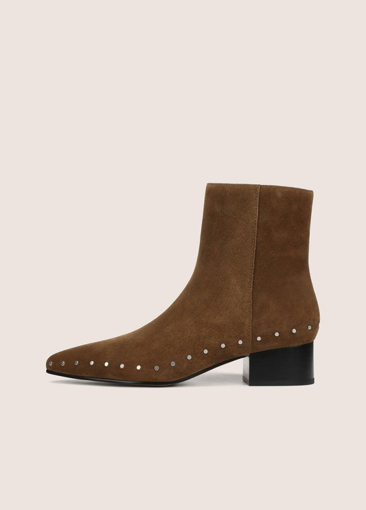 August Studded Suede Ankle Boot - US 2024
