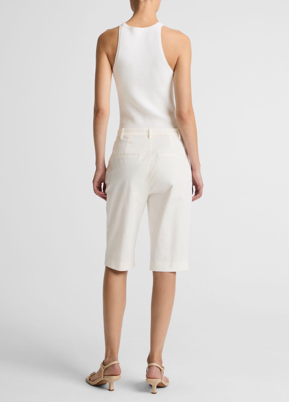 Avery Mid-Rise Italian Stretch-Cotton Short - US 2751