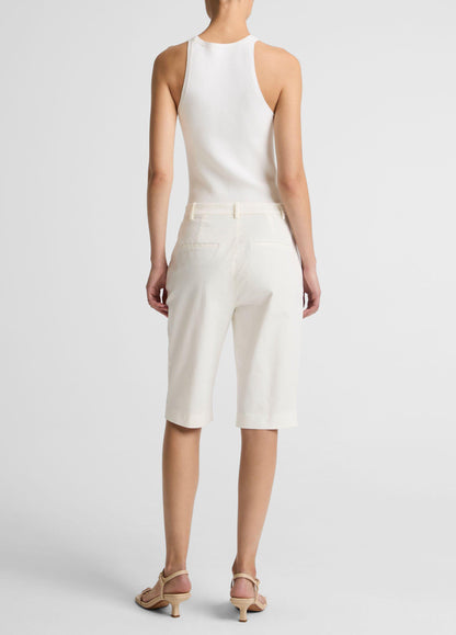 Avery Mid-Rise Italian Stretch-Cotton Short - US 2751