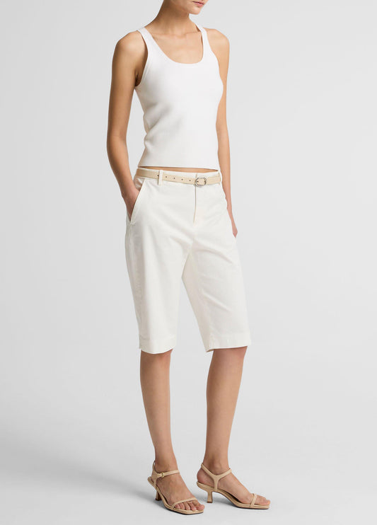 Avery Mid-Rise Italian Stretch-Cotton Short - US 2751