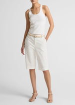 Avery Mid-Rise Italian Stretch-Cotton Short - US 2751