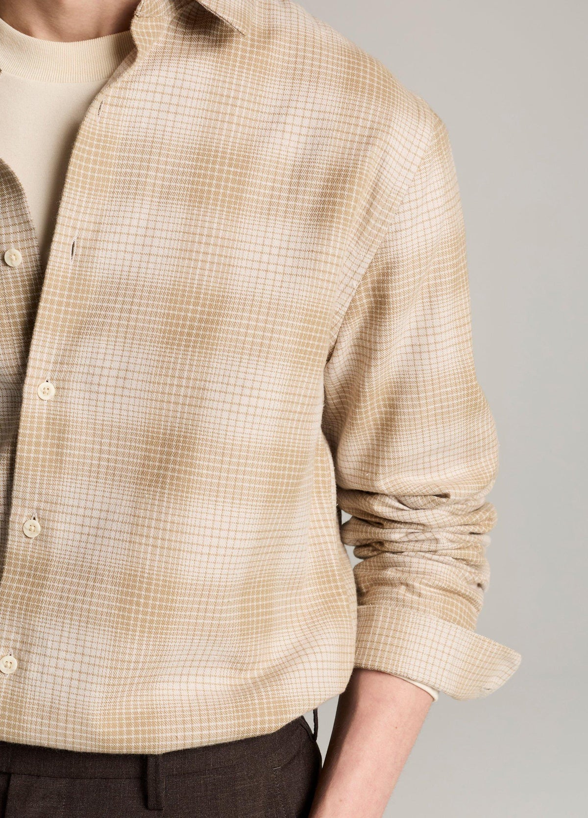 Ballow Plaid Cotton Button-Front Shirt - US 2718