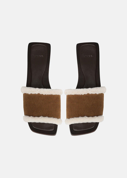 Barbara Shearling Slide Sandal - US 1535