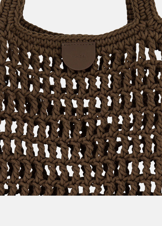 Barcelona Cotton Crochet Large Tote - US 7225