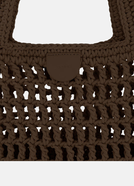 Barcelona Cotton Crochet Small Tote - US 8402