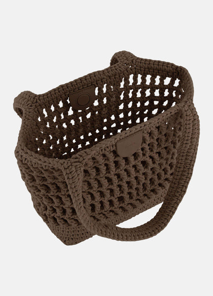 Barcelona Cotton Crochet Small Tote - US 8402