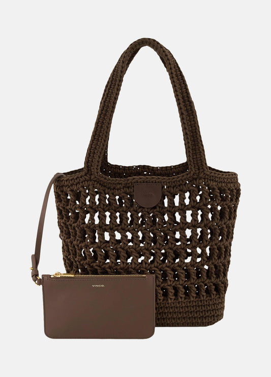 Barcelona Cotton Crochet Small Tote - US 8402