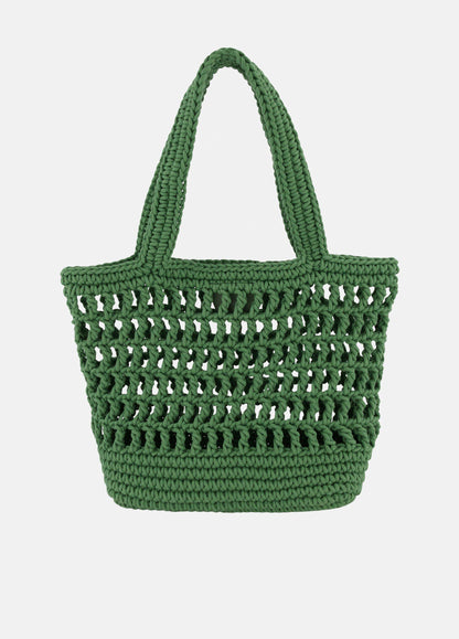 Barcelona Cotton Crochet Small Tote - US 3606