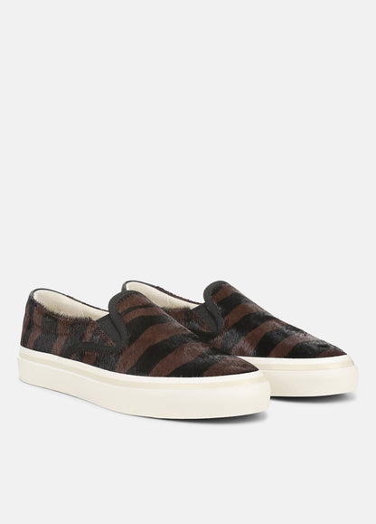 Blair Animal-Print Calf Hair Sneaker - US 3594