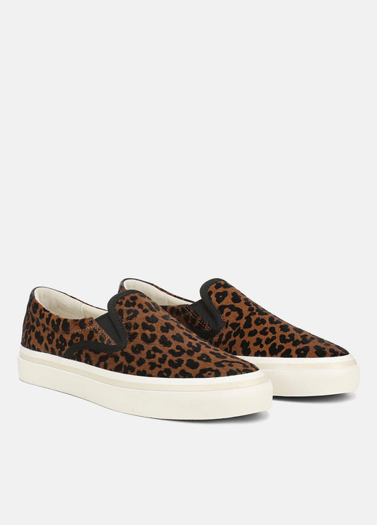 Blair Leopard-Print Calf Hair Sneaker - US 1139