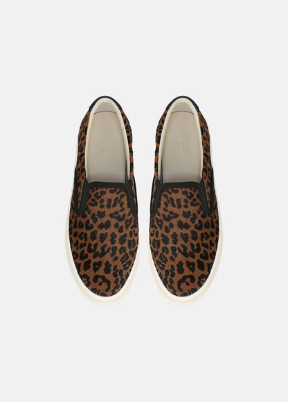 Blair Leopard-Print Calf Hair Sneaker - US 1139
