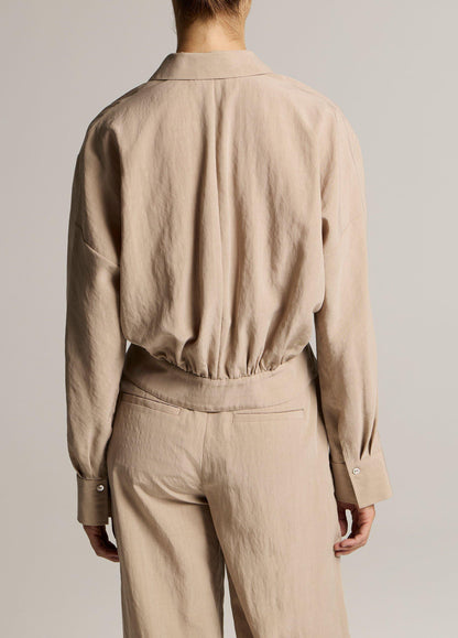 Blouson-Back Shirt Jacket - US 5062