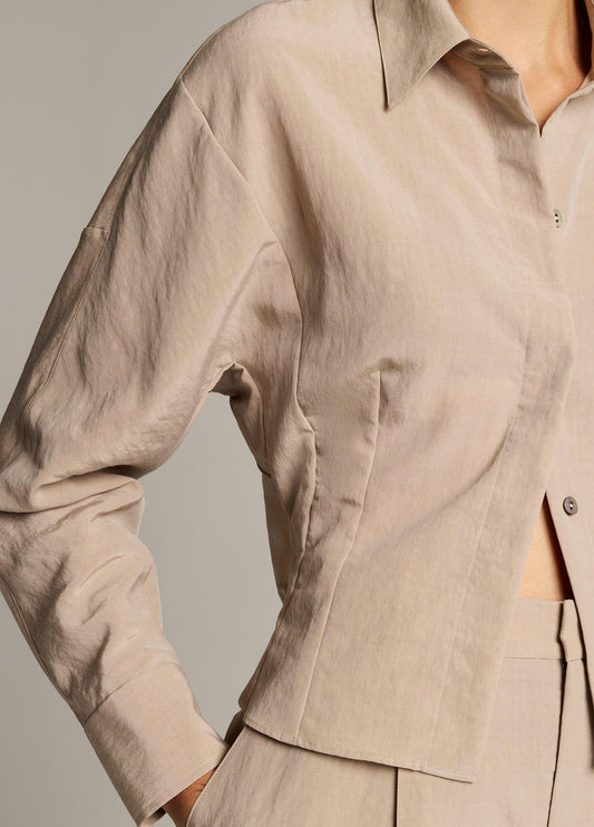 Blouson-Back Shirt Jacket - US 5062