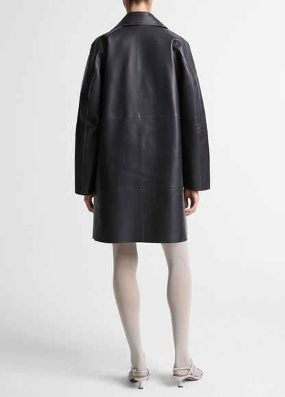 Bonded Leather Coat - US 3769