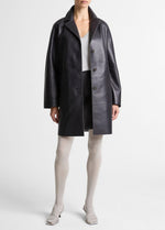 Bonded Leather Coat - US 3769