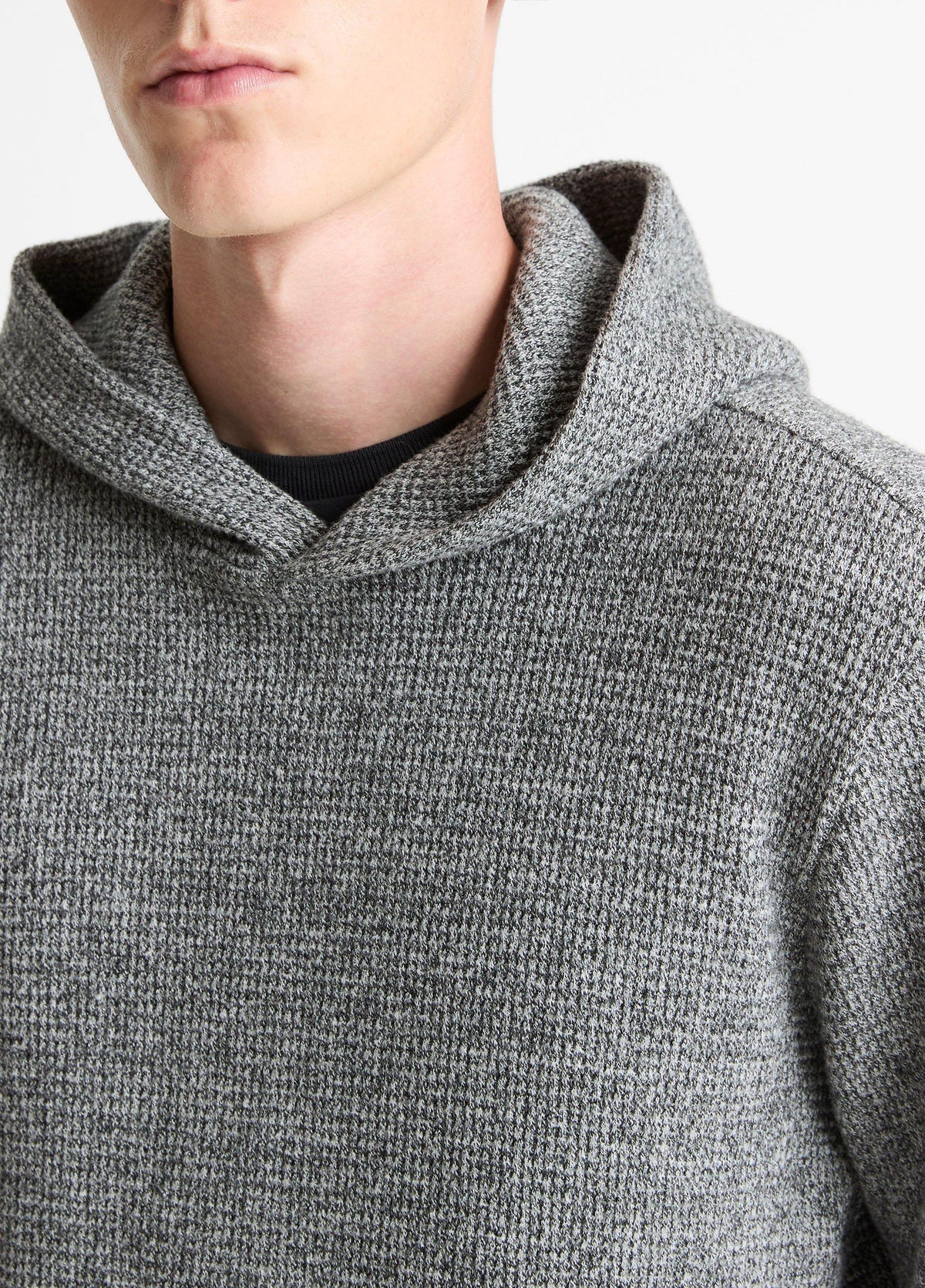 Brushed Waffle Hoodie - US 1751