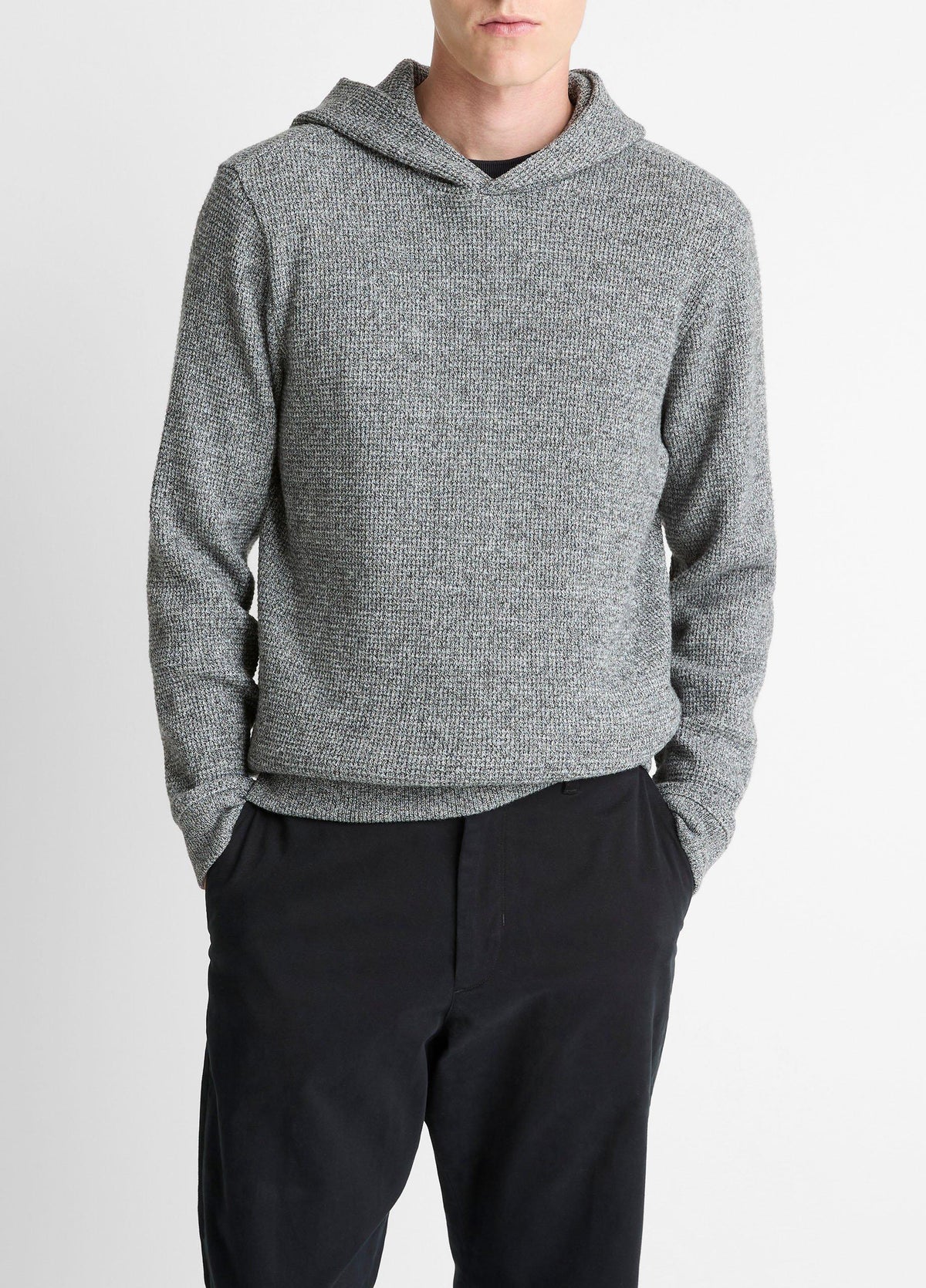 Brushed Waffle Hoodie - US 1751
