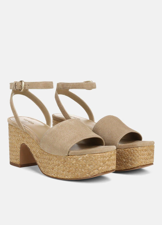 Castella Suede Platform Sandal - US 0993