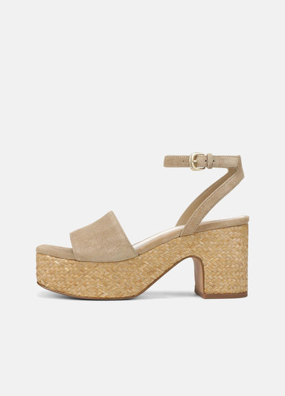 Castella Suede Platform Sandal - US 0993