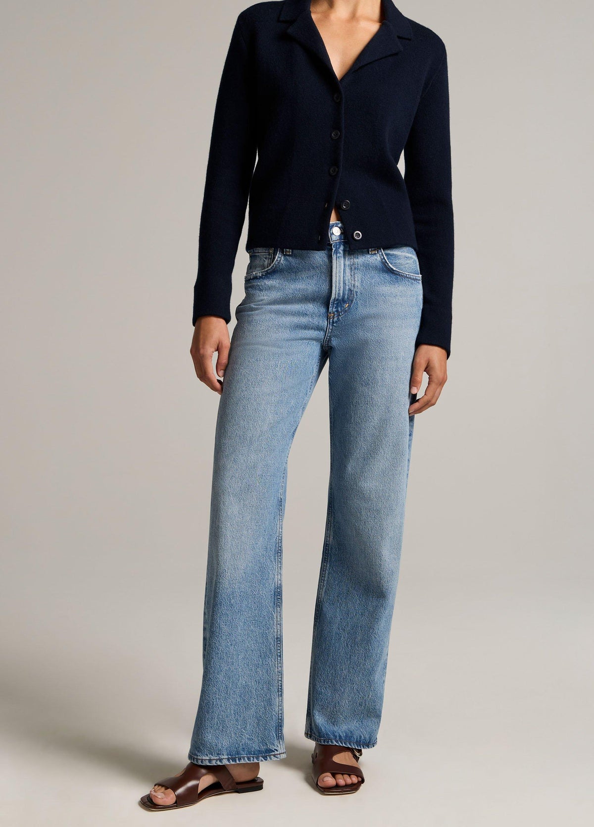 Citizens of Humanity Lindz Low-Rise Easy Straight-Leg Jean - US 9608