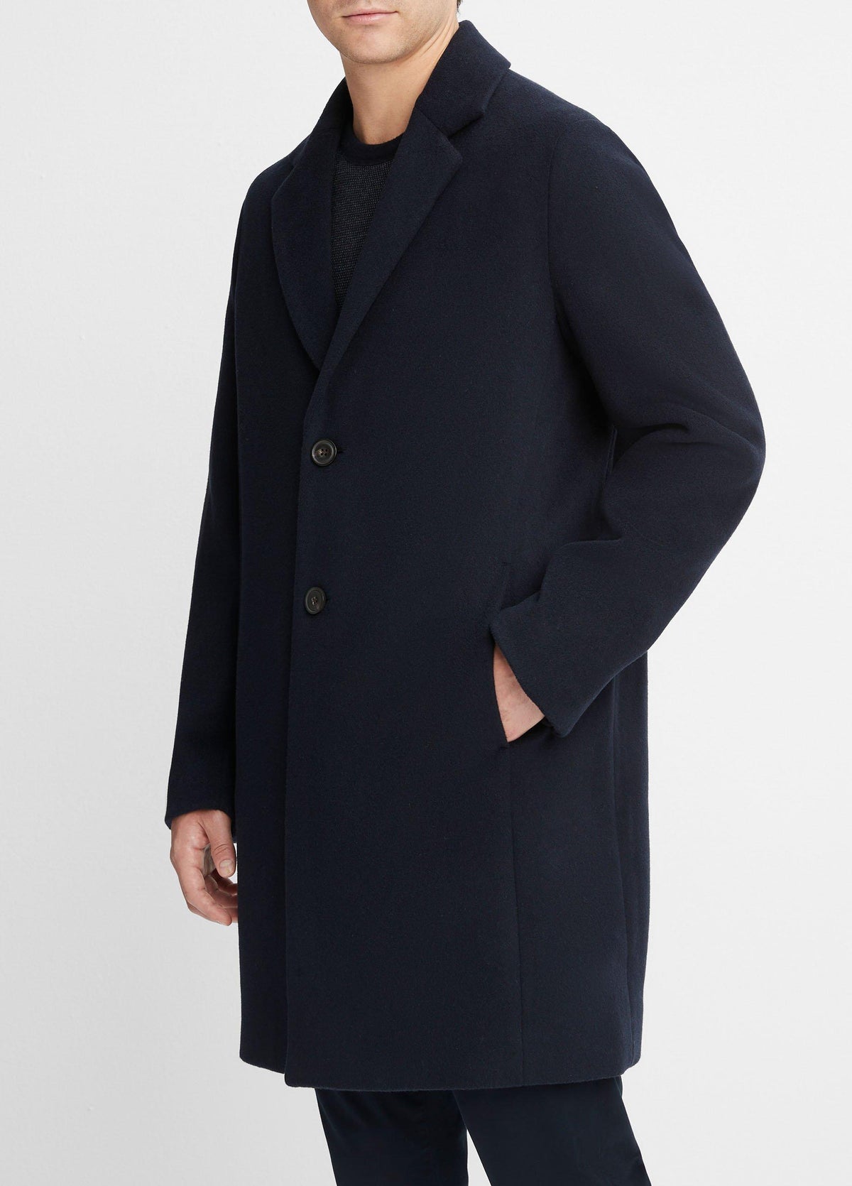 Classic Italian Wool-Blend Coat - US 1192