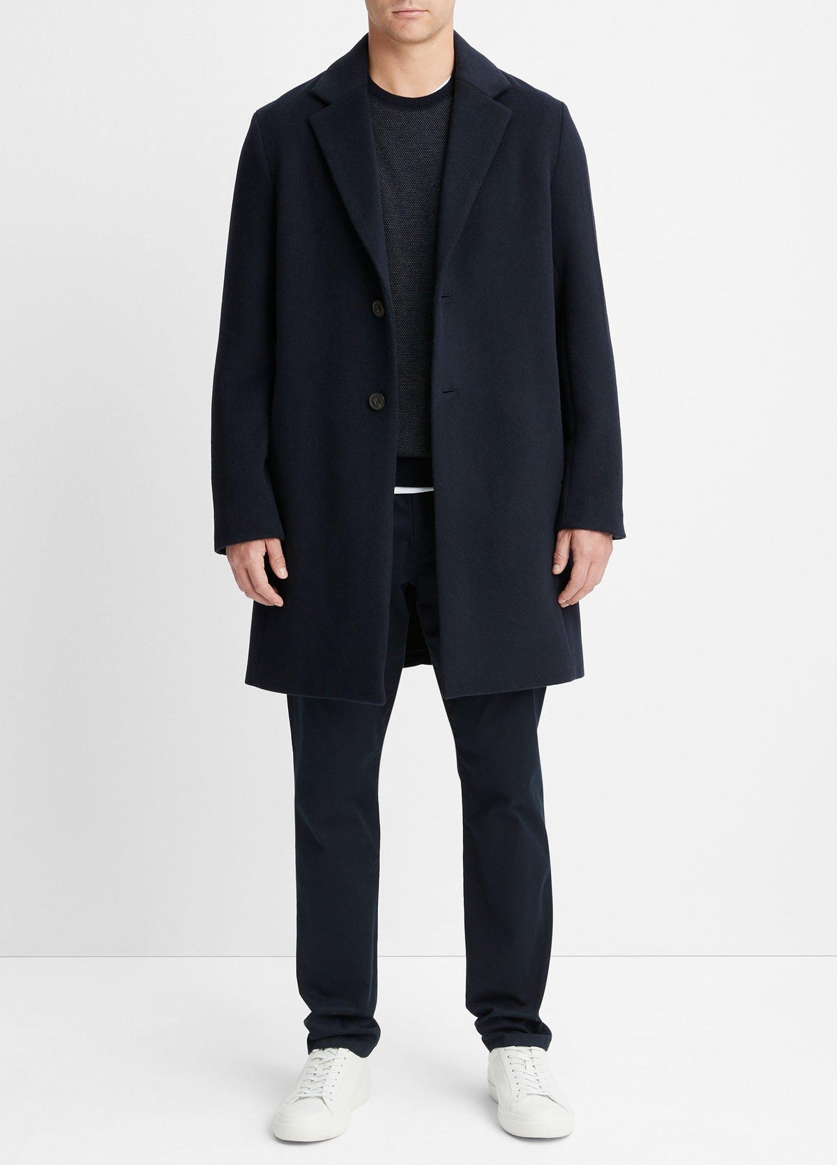 Classic Italian Wool-Blend Coat - US 1192