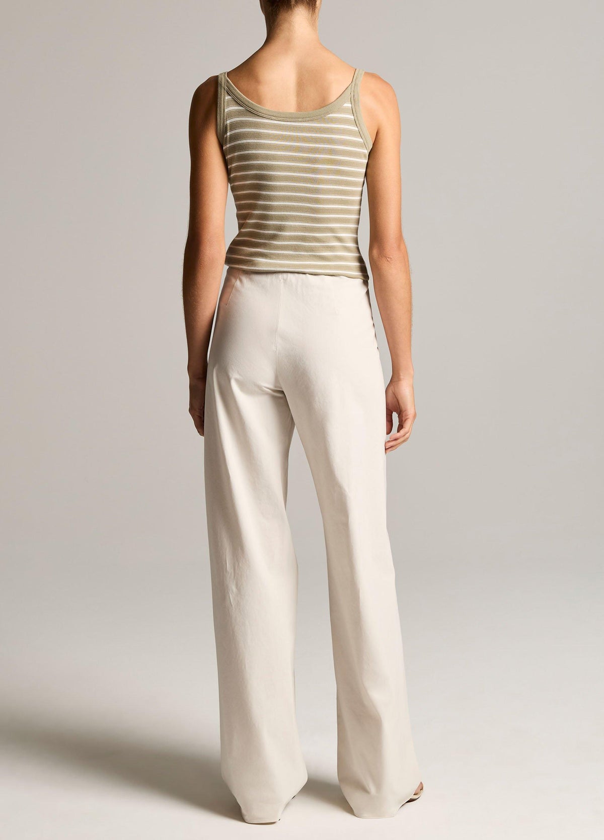 Colette High-Rise Cotton Twill Bias Pant - US 6448