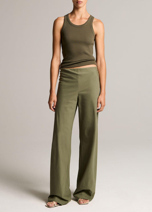 Colette High-Rise Cotton Twill Bias Pant - US 2904