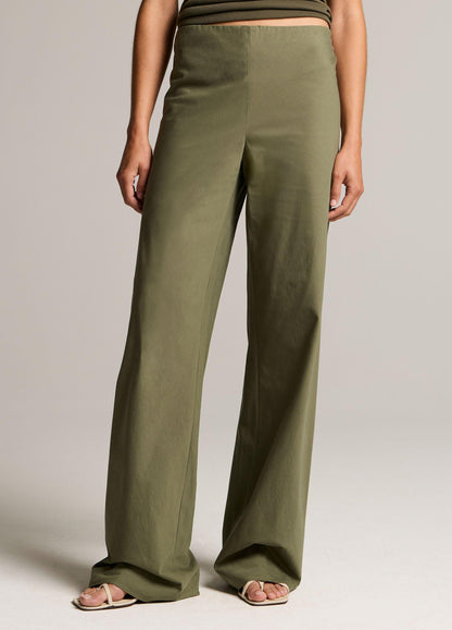 Colette High-Rise Cotton Twill Bias Pant - US 2904