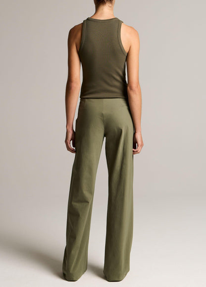 Colette High-Rise Cotton Twill Bias Pant - US 2904