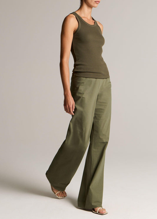 Colette High-Rise Cotton Twill Bias Pant - US 2904