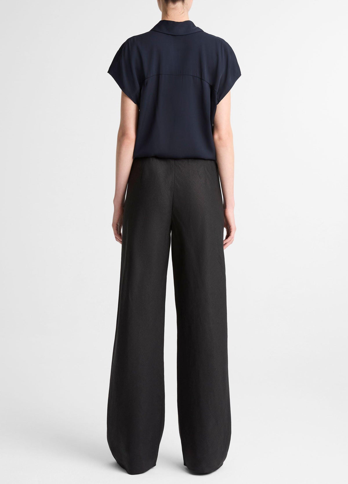 Colette High-Rise Italian Linen Bias Pant - US 7028