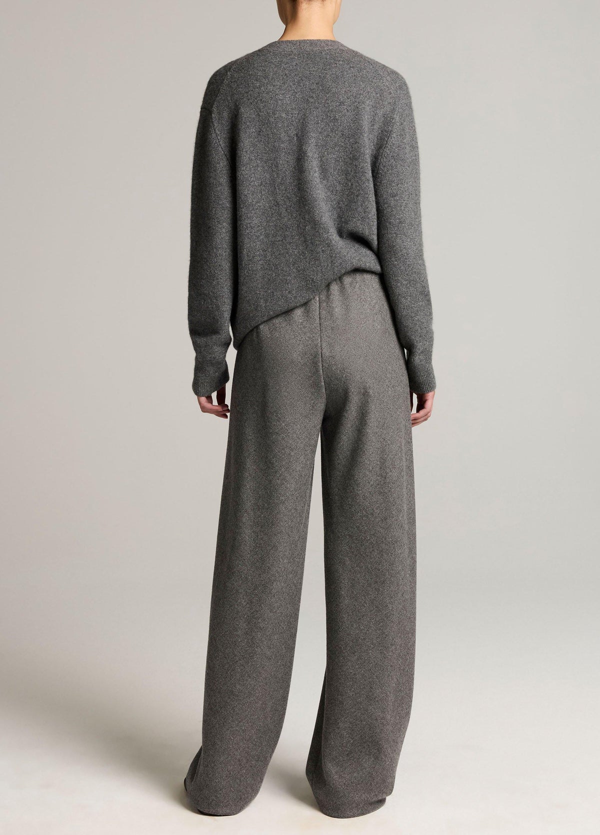 Colette High-Rise Italian Wool-Blend Flannel Bias Pant - US 2062