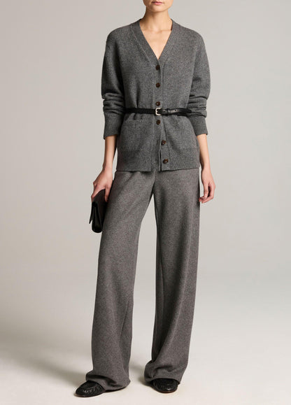 Colette High-Rise Italian Wool-Blend Flannel Bias Pant - US 2062