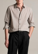 Condor Plaid Cotton Button-Front Shirt - US 7773