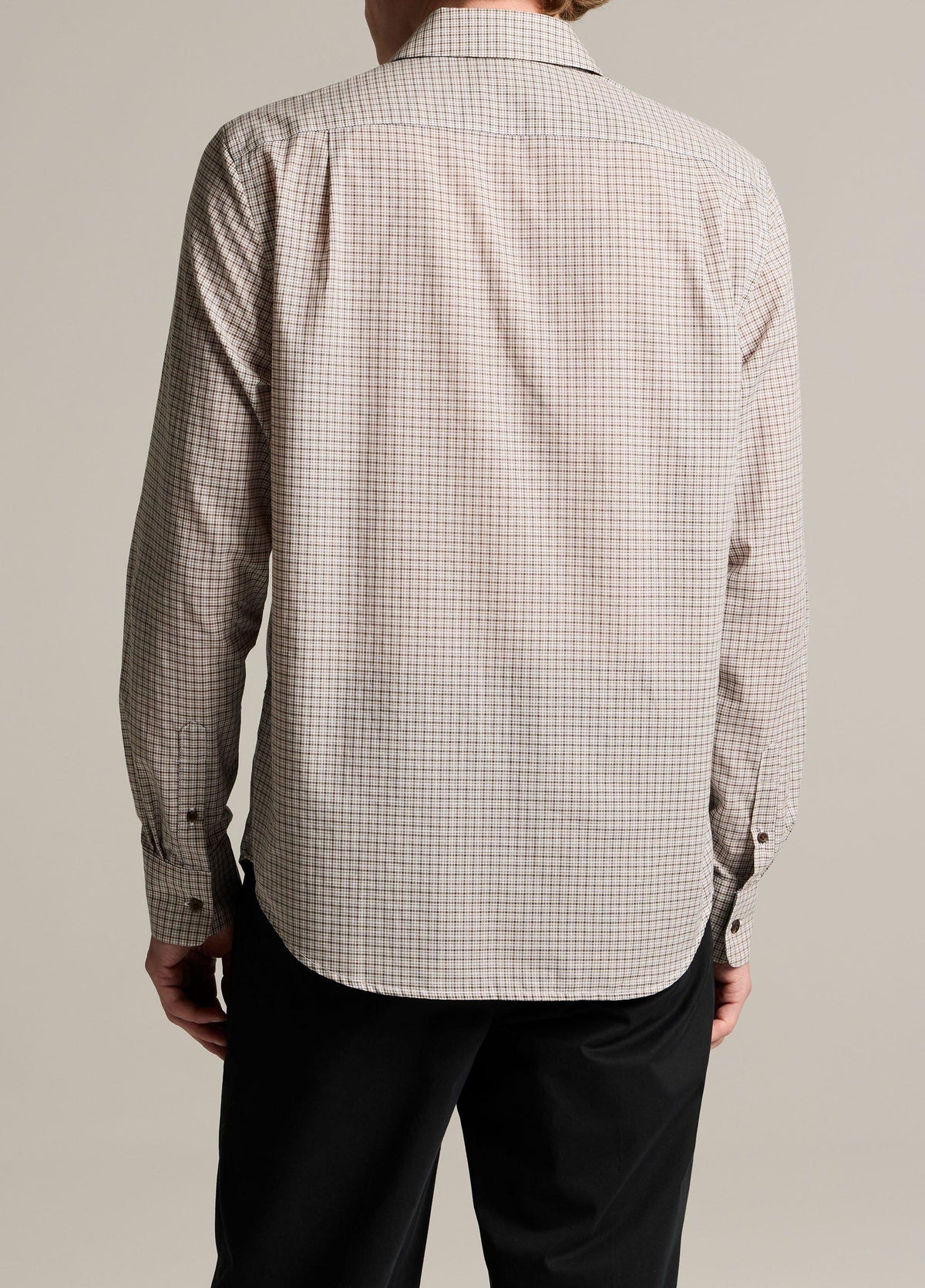 Condor Plaid Cotton Button-Front Shirt - US 7773