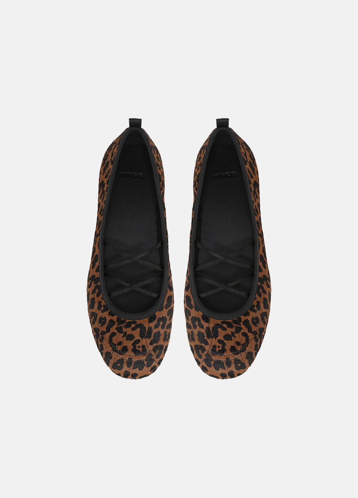 Coralie Leopard-Print Calf Hair Ballet Sneaker - US 3178