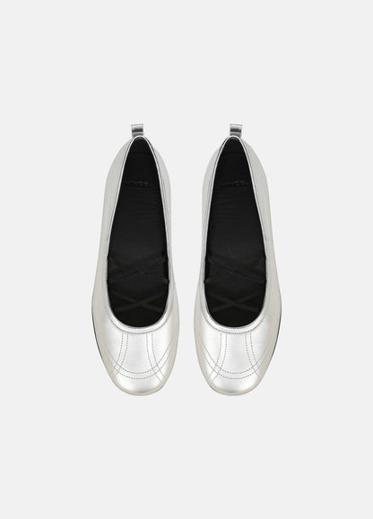 Coralie Metallic Leather Ballet Sneaker - US 6629