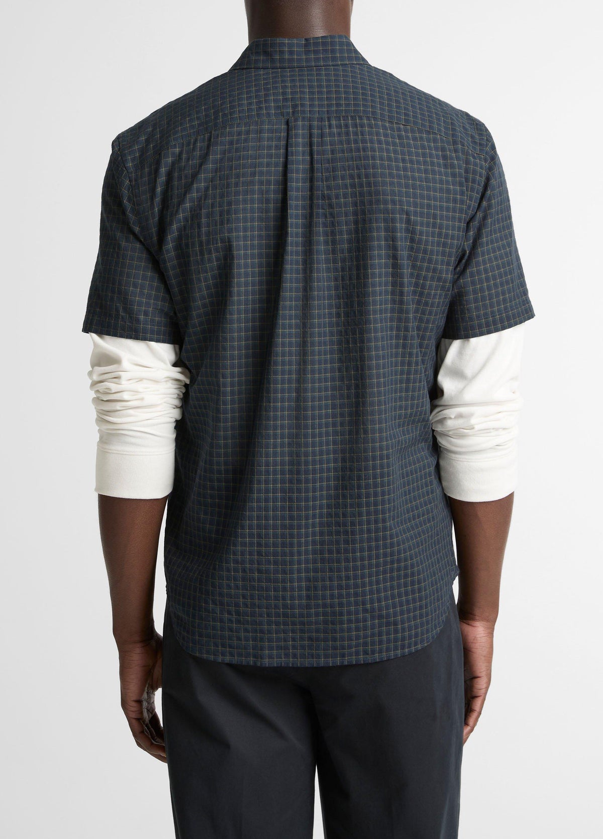 Cortland Plaid Cotton-Blend Button-Down Shirt - US 9171