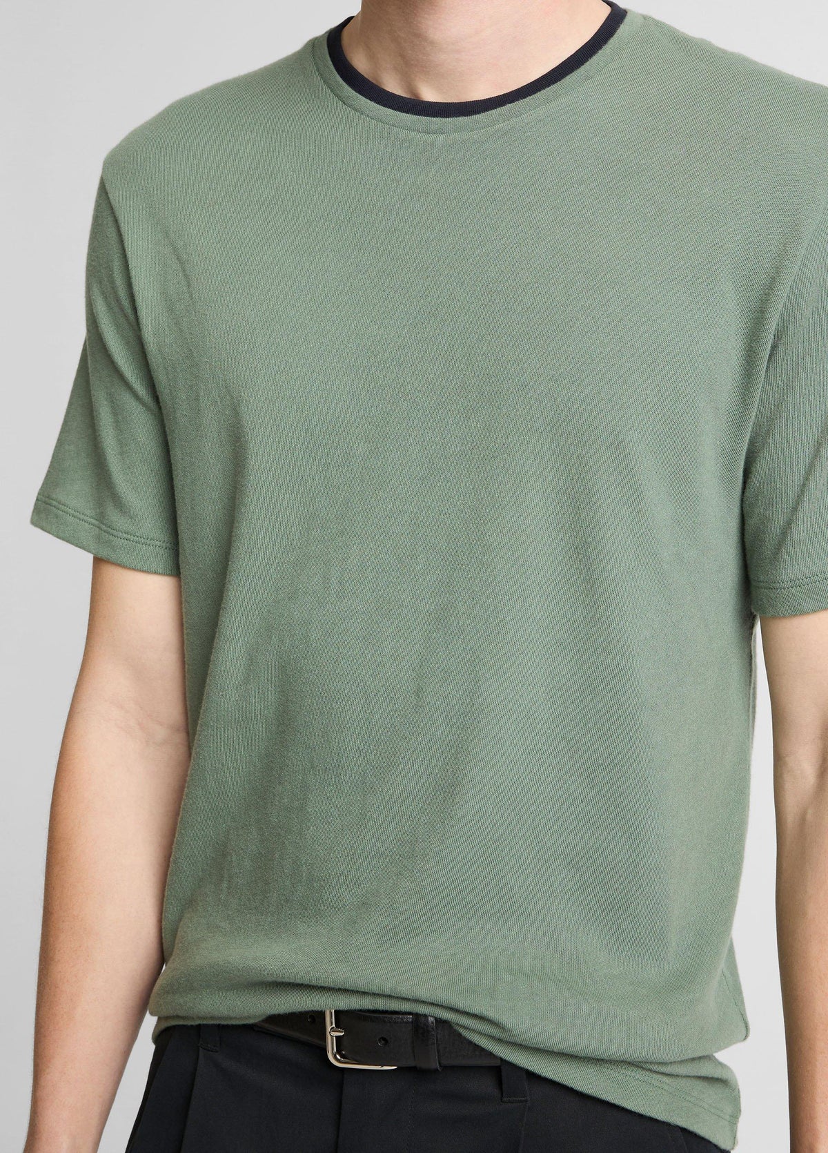 Cotton Double-Collar T-Shirt - US 7408