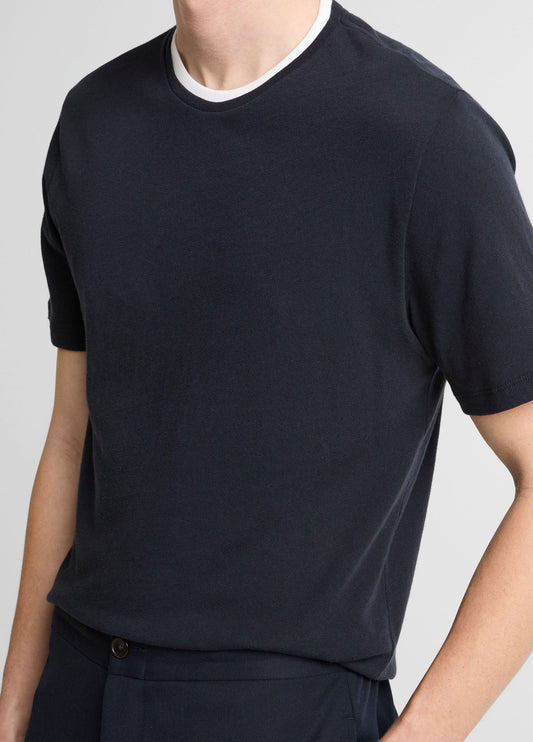 Cotton Double-Collar T-Shirt - US 6540