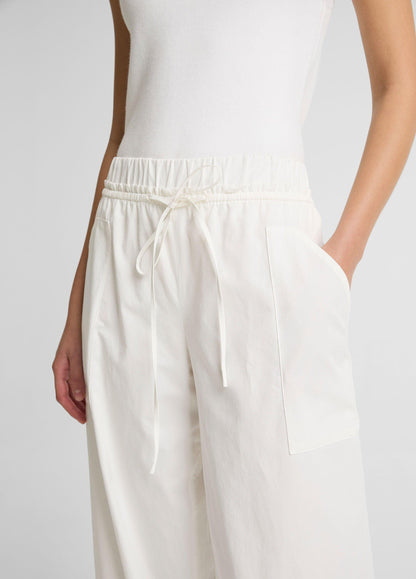 Cotton Double-Waist Drawstring Pant - US 9270