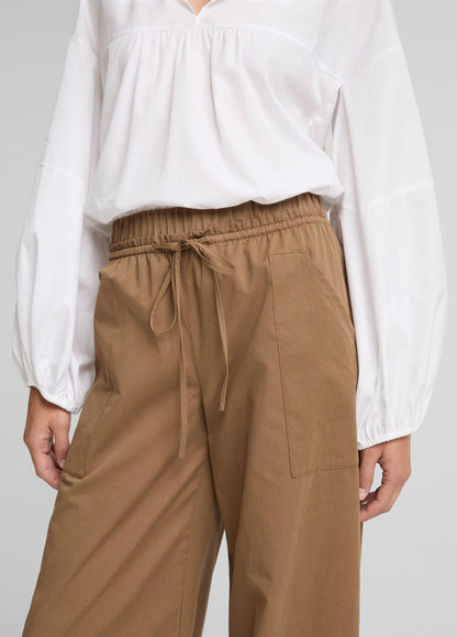 Cotton Double-Waist Drawstring Pant - US 6112
