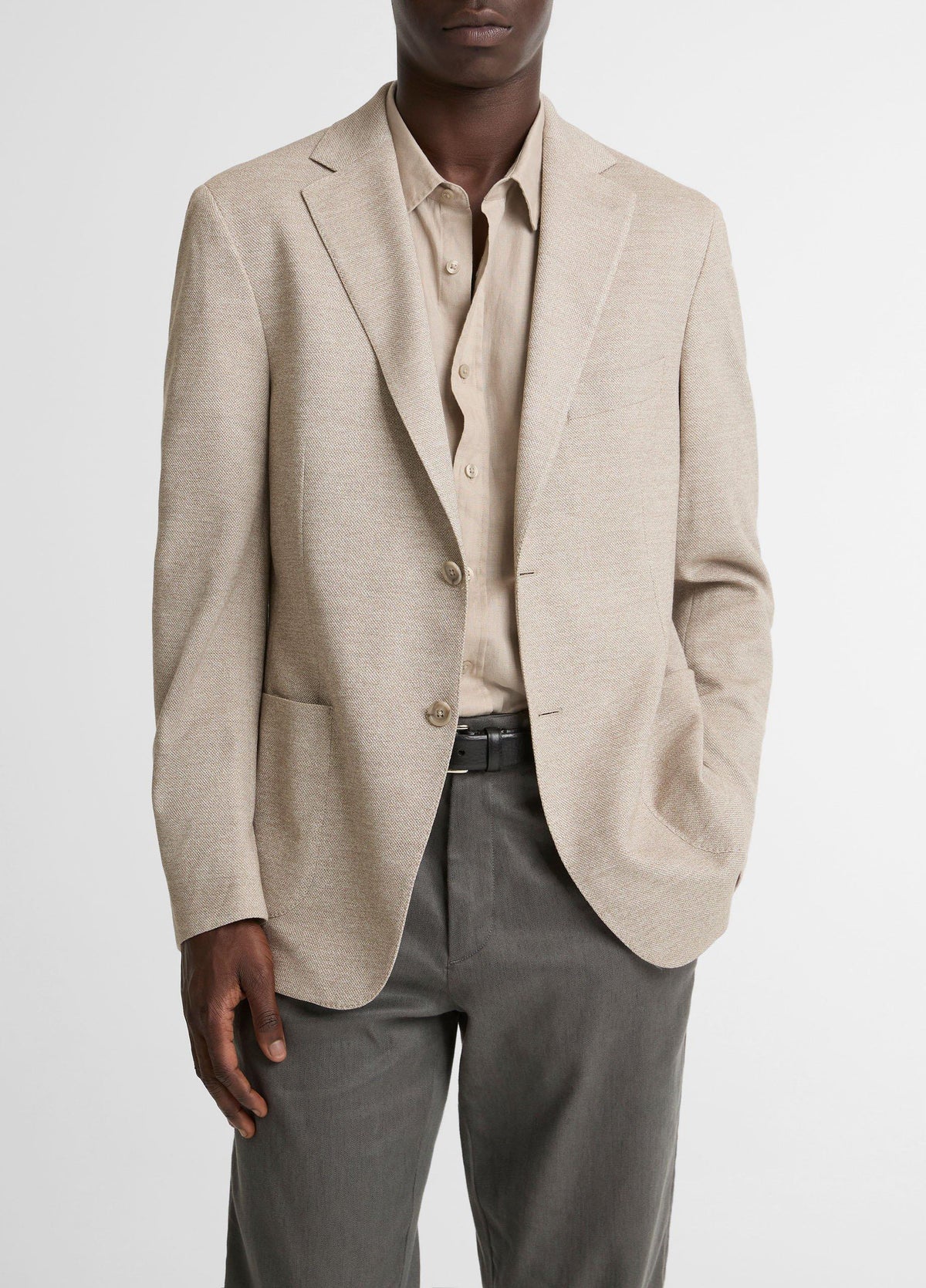 Cotton-Silk Relaxed Sport Coat - US 2879