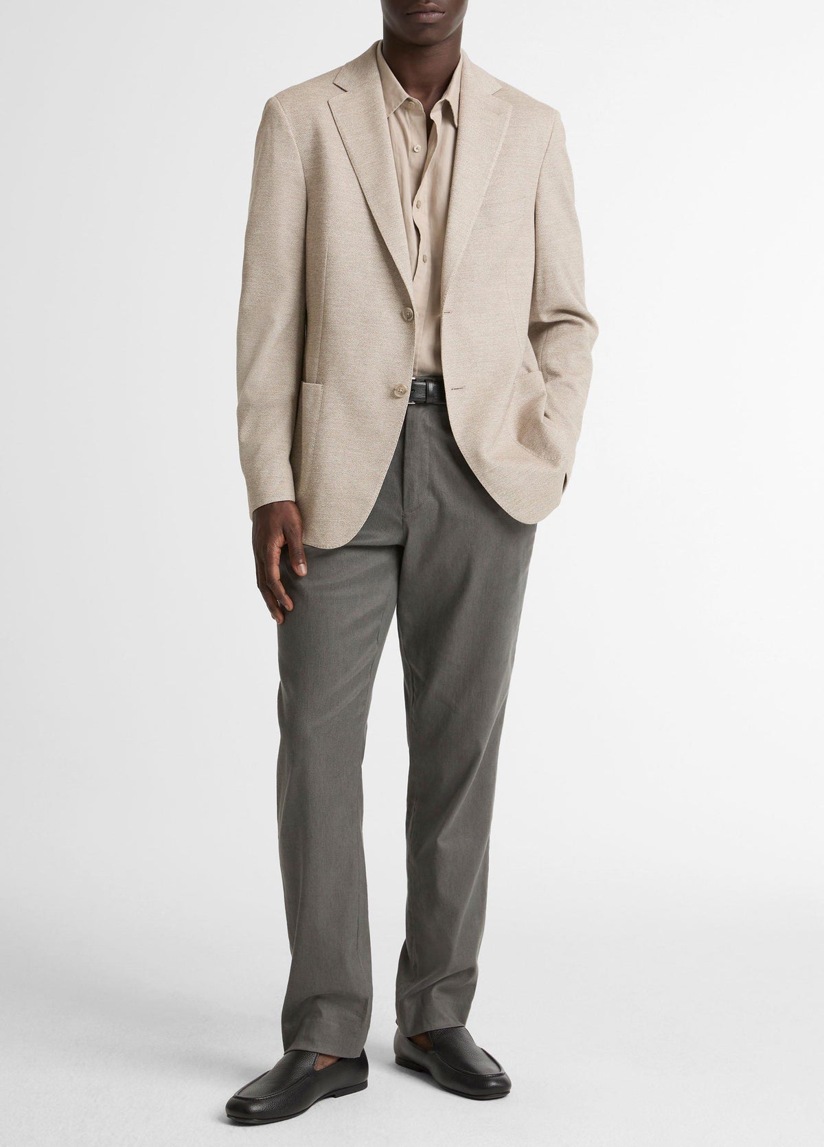 Cotton-Silk Relaxed Sport Coat - US 2879